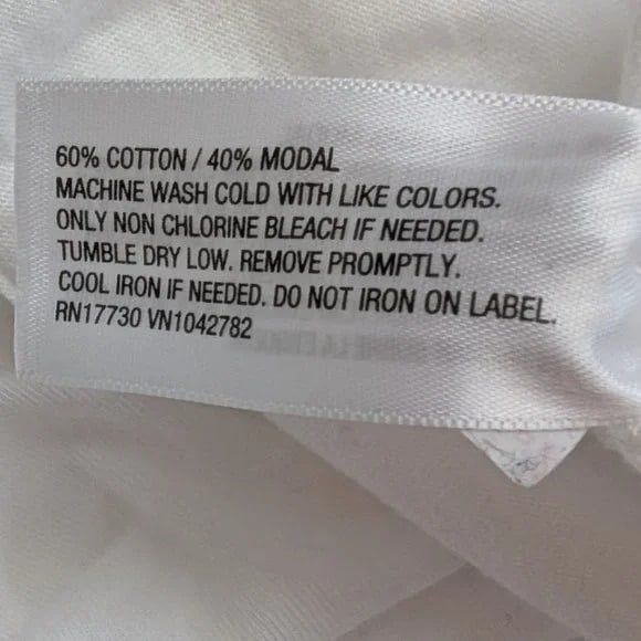 Women's Maternity by Ingrid & Isabel T-Shirt White Size L - Picture 5 of 5